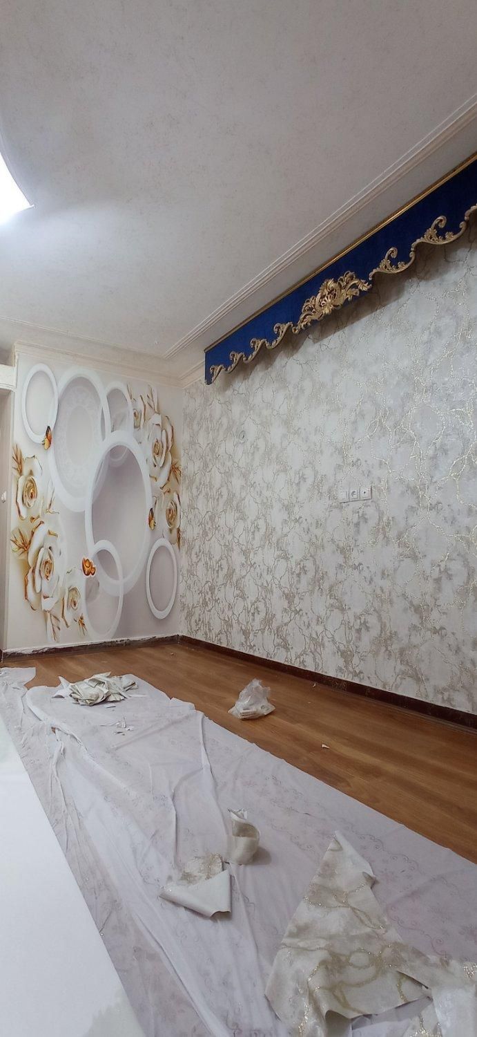 نصب کاغذدیواری|خدمات پیشه و مهارت|اهواز, کمپلو جنوبی|دیوار