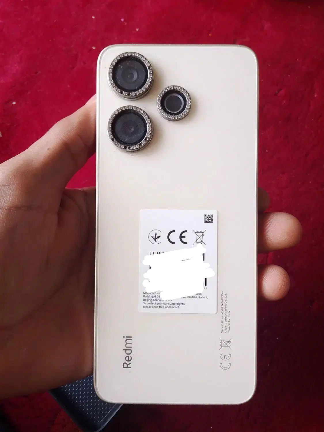 شیائومی redmi 13 با حافظهٔ ۲۵۶ گیگابایت طلائی رنگ|موبایل|سراوان, |دیوار