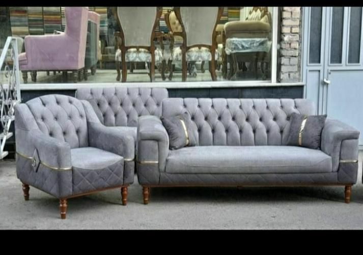 مبل چسترهفت نفره ارتا|مبلمان خانگی و میز عسلی|خمینی‌شهر, |دیوار