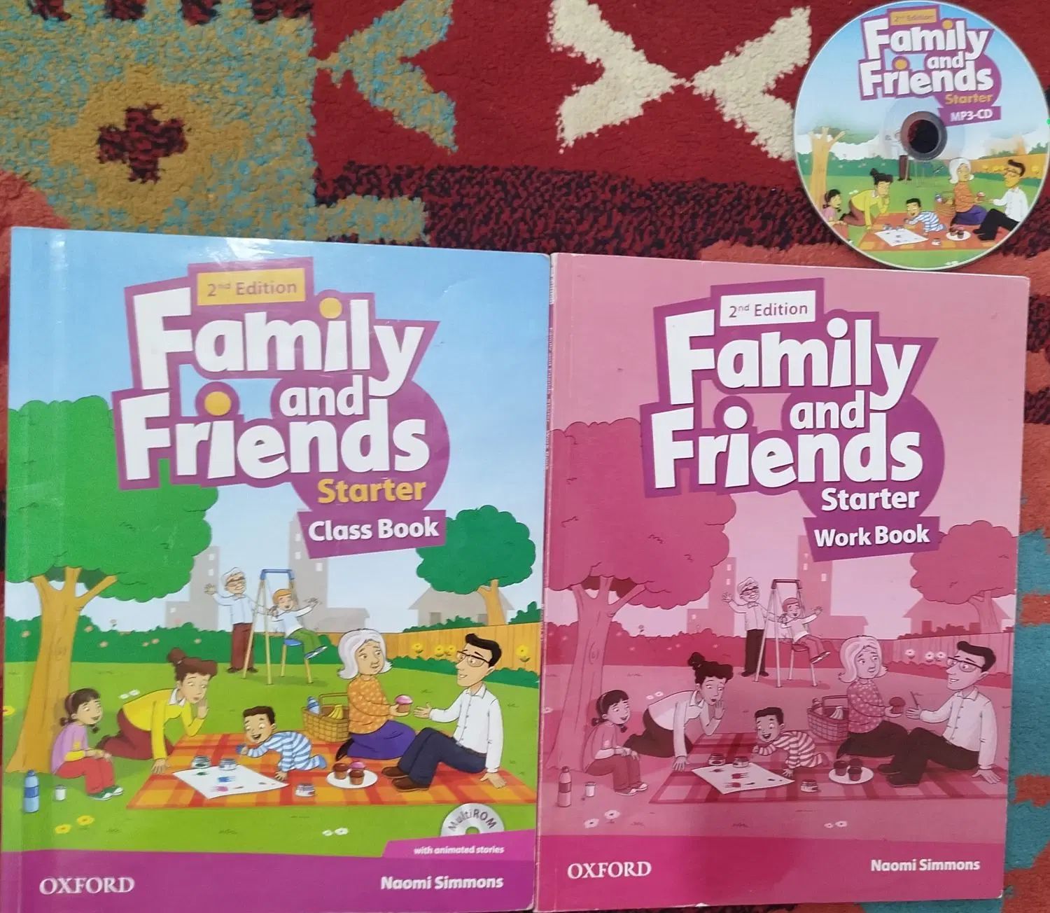 کتاب‌ زبان فمیلی فرندز استارتر و ورک‌بوک فمیلی۳|کتاب و مجله آموزشی|کرج, کمال‌شهر|دیوار