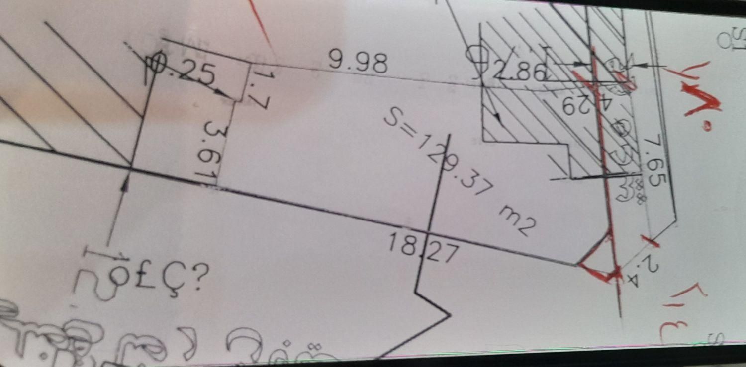 فروش فوری زمین ۱۱۰ متری بعلت مهاجرت|فروش زمین و ملک کلنگی|لاهیجان, قیام|دیوار