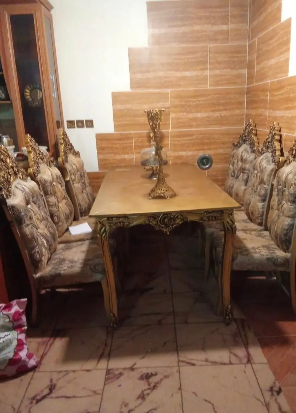 فروش مبلمان سلطنتی وجاکفشی واینه ایستاده  وبوفه|مبلمان خانگی و میز عسلی|شیراز, کفترک|دیوار
