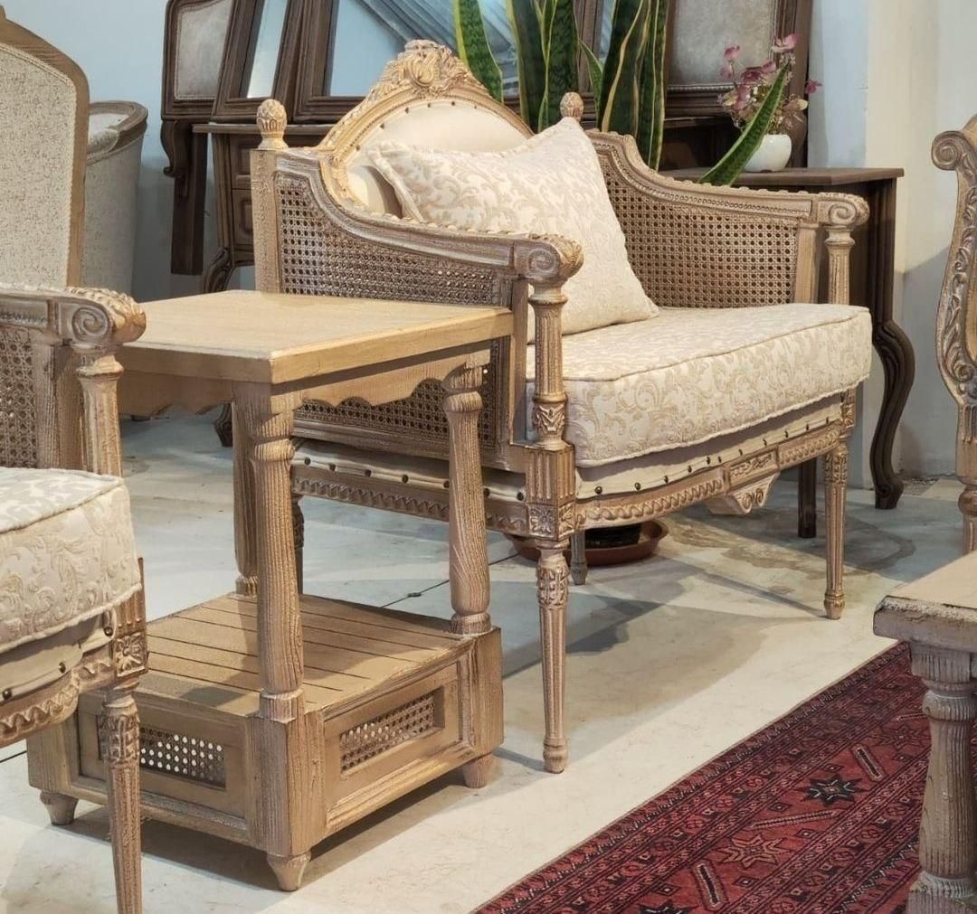 مدل کلاسیک ظریف کاجی کد۶|مبلمان خانگی و میز عسلی|چهاردانگه (تهران), |دیوار