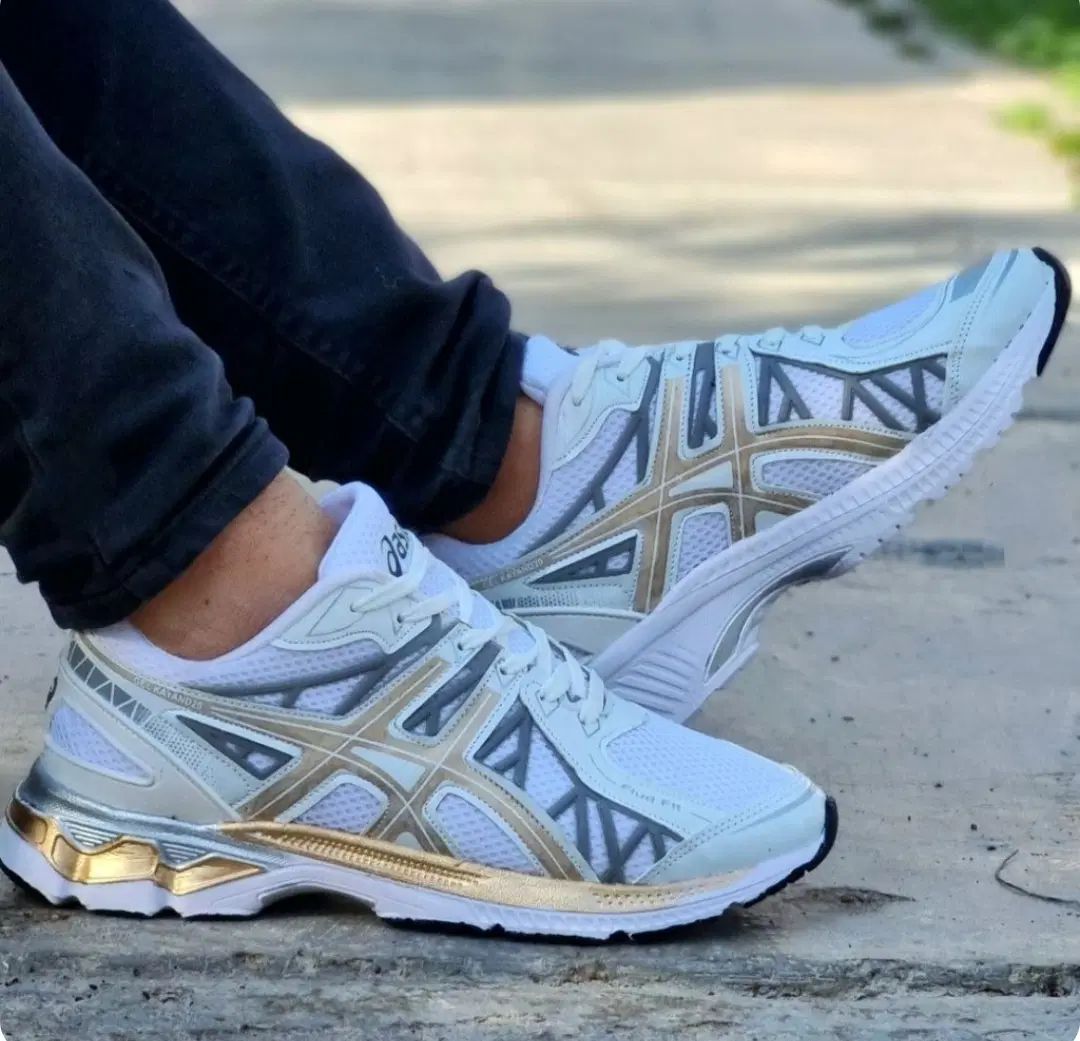 کتونی اسیکس کایانو سفید آبی مردانه ASICS اسپرت|کیف، کفش، کمربند|تهران, ائمه اطهار|دیوار