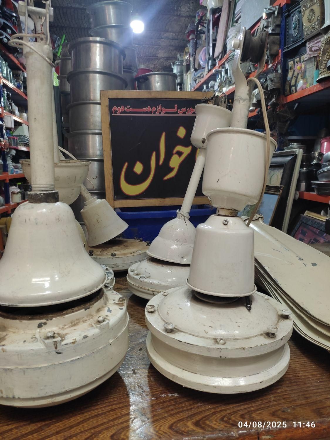 پنکه معمولی، پایه بلند، سقفی با ضمانت (کارکرده)|پنکه و تصفیه‌کنندهٔ هوا|قم, پامنار|دیوار