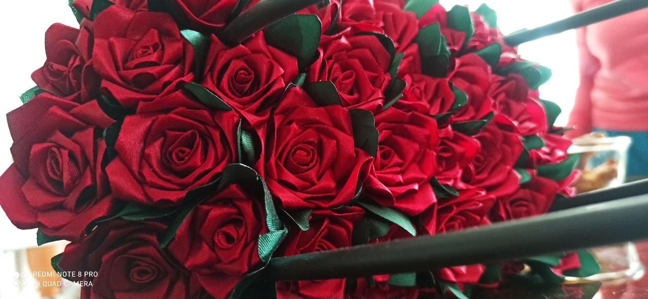 گل روبانی عمده و تک قابل سفارش|گل مصنوعی|تهران, گیشا (کوی نصر)|دیوار