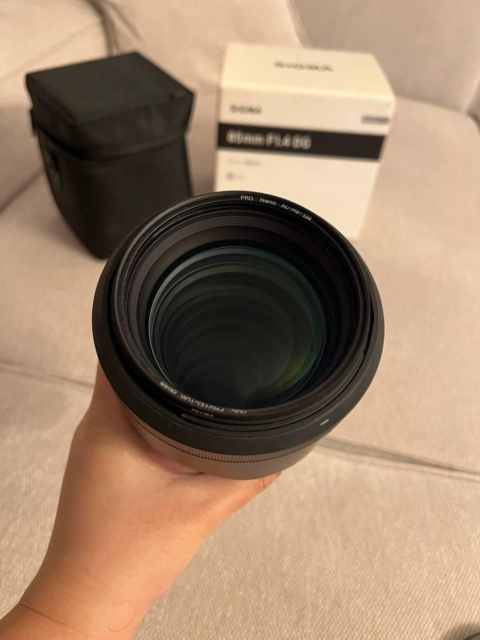 لنز سیگما 85mm f1.4 DG کانن|دوربین عکاسی و فیلم‌برداری|تهران, توحید|دیوار