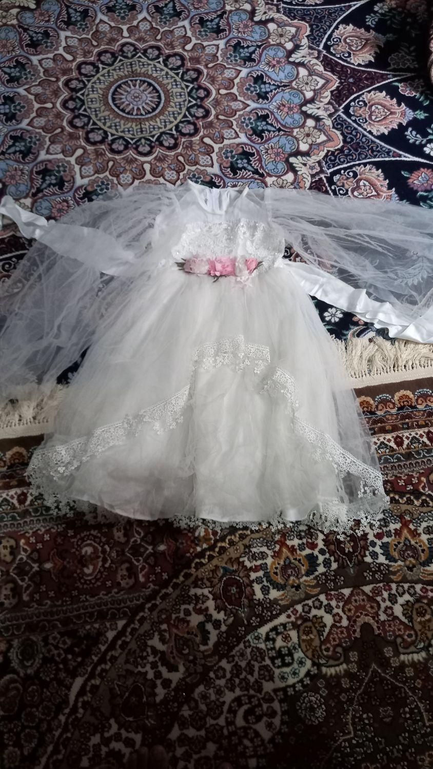 لباس عروس بچه گانه ۷۵۰ تومان|کفش و لباس بچه|آق قلا, |دیوار