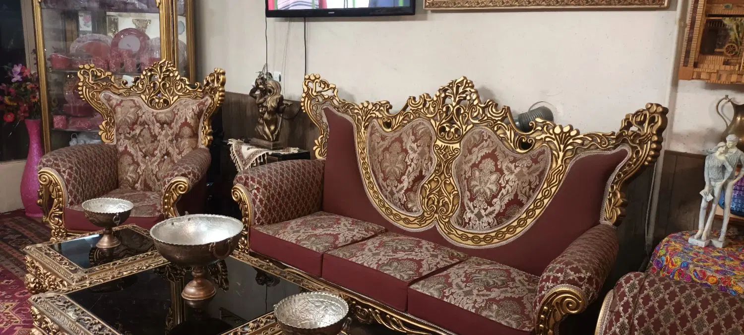 مبل سلطنتی ،چستر ،نهارخوری|مبلمان خانگی و میز عسلی|اصفهان, ملک‌شهر|دیوار