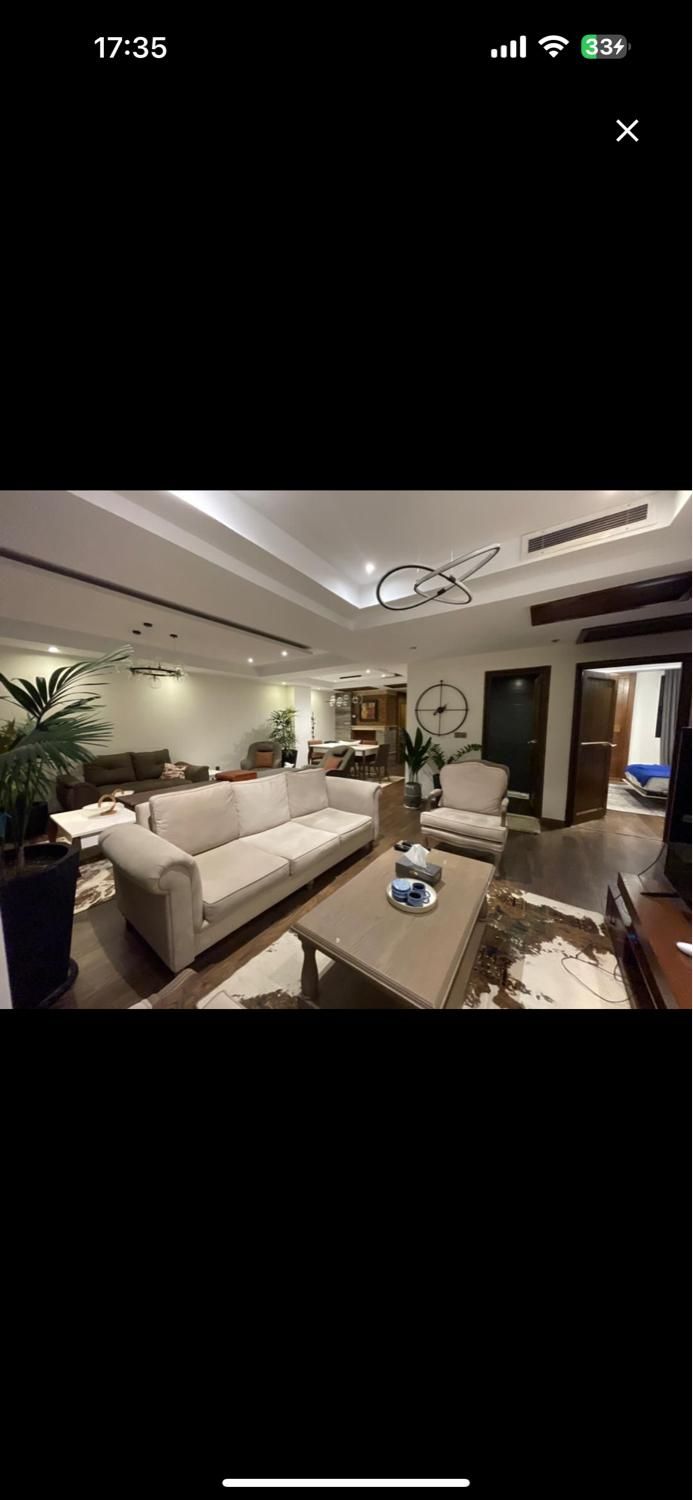 اجاره ماهانه مبله فول ویو دار زیر قیمت سعادت‌آباد|اجارهٔ کوتاه‌مدت آپارتمان و سوئیت|تهران, دریا|دیوار