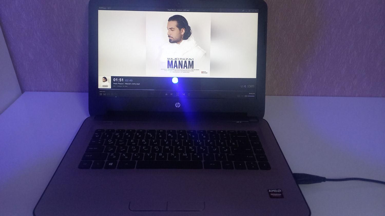 لپتاپ HP در حد نو|رایانه همراه|شیراز, حجت آباد|دیوار