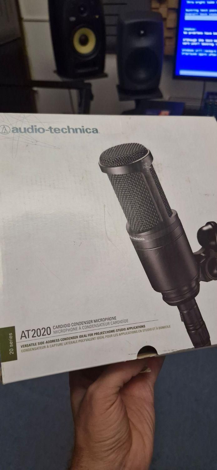 میکروفن کاندنسر آدیو تکنیکا Audio Technica AT2020|سیستم صوتی خانگی|تهران, فاطمی|دیوار