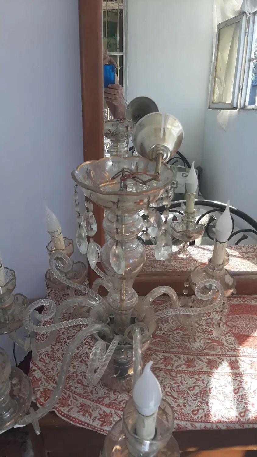 لوستر|لوستر و چراغ آویز|مشهد, بهمن|دیوار