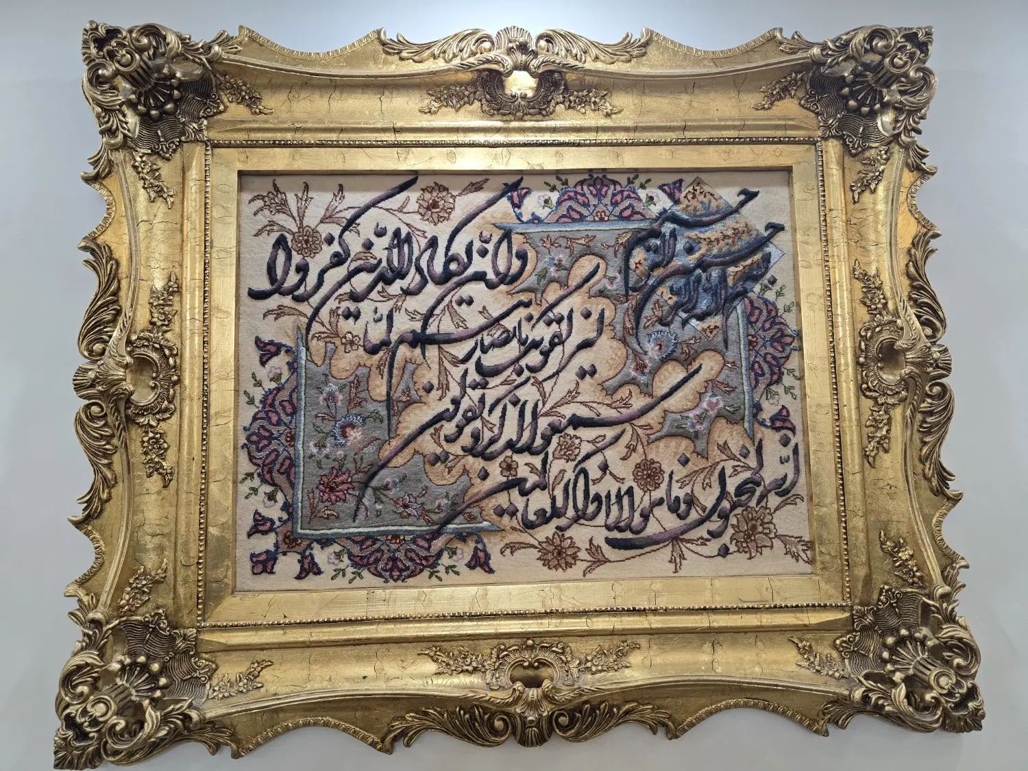 تابلو فرش دستباف|تابلو فرش|تهران, مدائن|دیوار