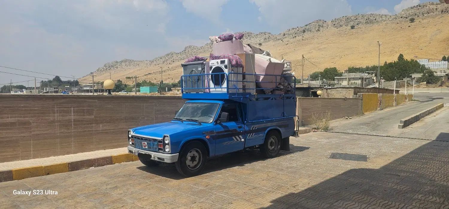 اسباب کشی منزل با کارگر و باربری کامیونت نیسان صفر|خدمات حمل و نقل|یاسوج, |دیوار