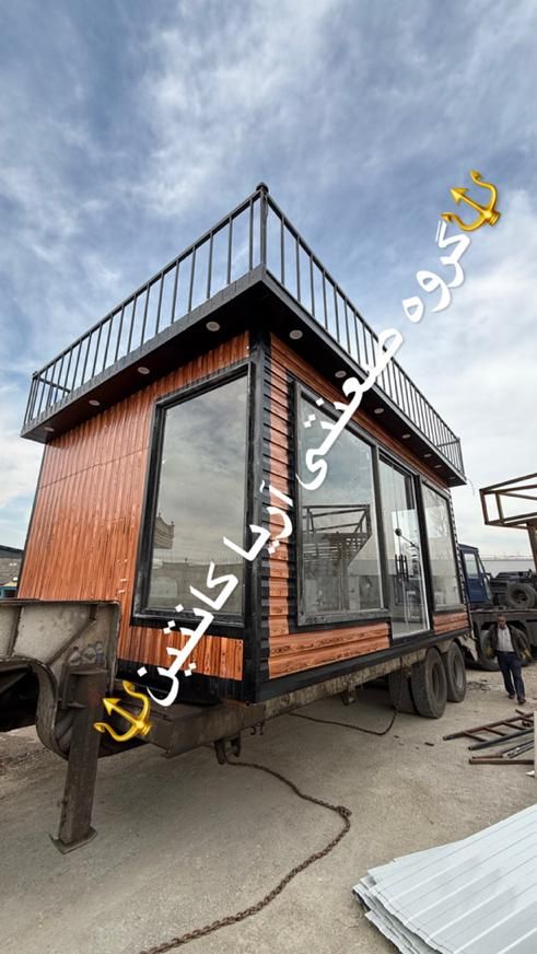 کانکس فروشگاهی روف گادن ۲۴ متری|مصالح و تجهیزات ساختمان|تهران, شهرک طالقانی|دیوار