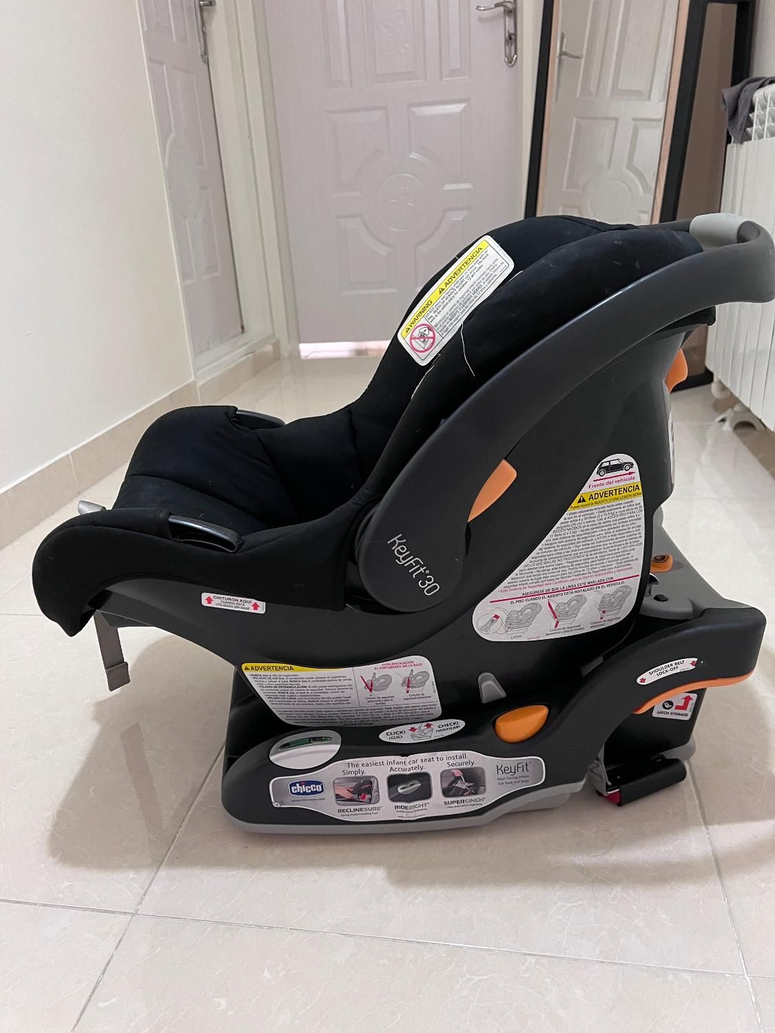 ست کالسکه و‌کریر چیکو ایتالیا مدل براوو keyfit30|اسباب و اثاث بچه|تهران, بلوار کشاورز|دیوار