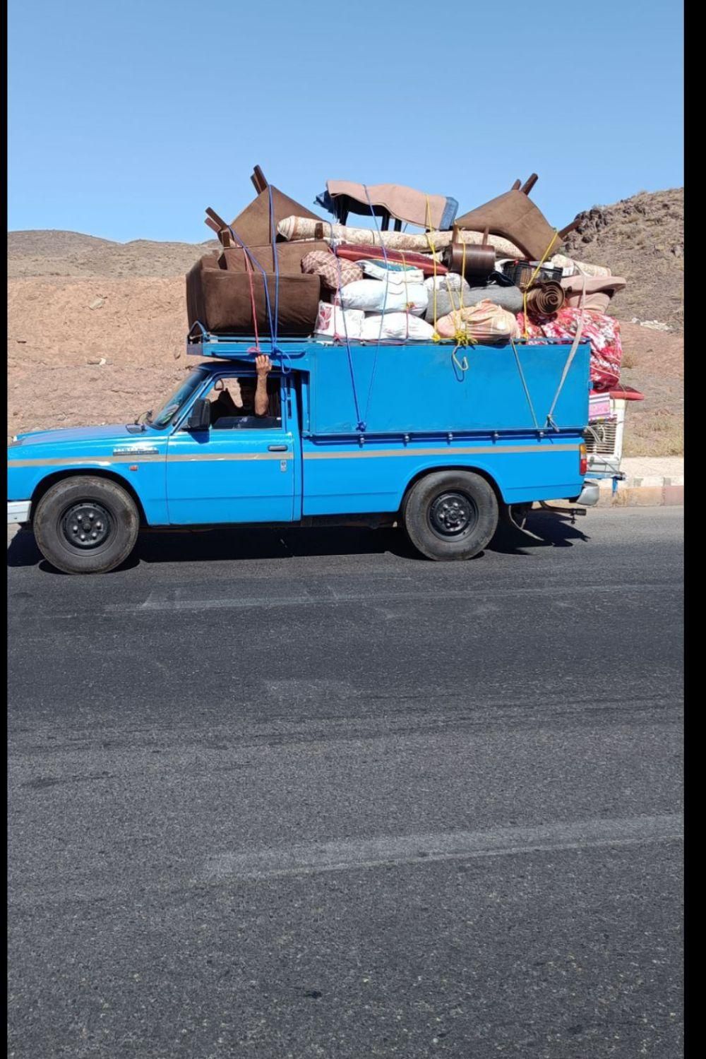 باربری حمل بار اثاثیه منزل نیسان خاور اساس کشی|خدمات حمل و نقل|پرند, فاز ۴|دیوار