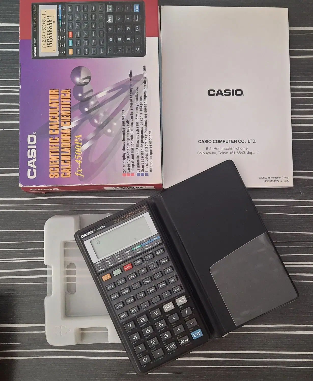 ماشین حساب CASIO fx-4500PA|لوازم التحریر|رشت, منظریه|دیوار
