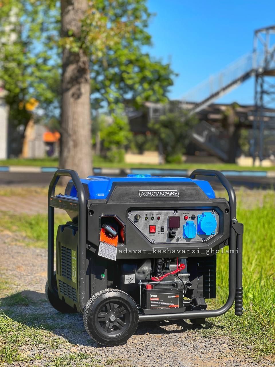 موتور برق بتون کن ژنراتور بنزینی اگرو Ecco 8500|ابزارآلات|رشت, بلوار گیلان|دیوار