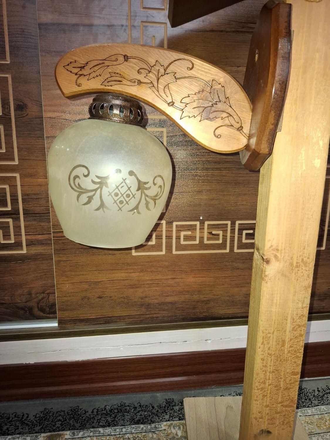 لوستر چوبی|لوستر و چراغ آویز|تهران, فلاح|دیوار