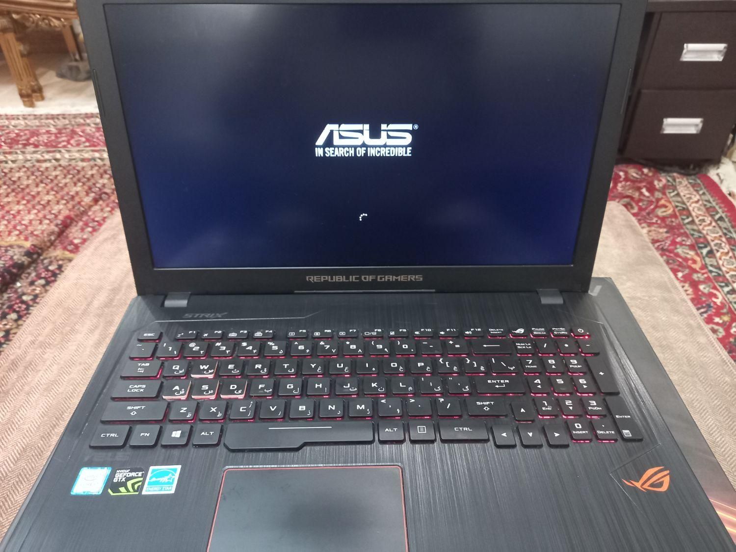 لبتاپ ایسوس راگ گیمینگ GL553V|رایانه همراه|تهران, جنت‌آباد جنوبی|دیوار