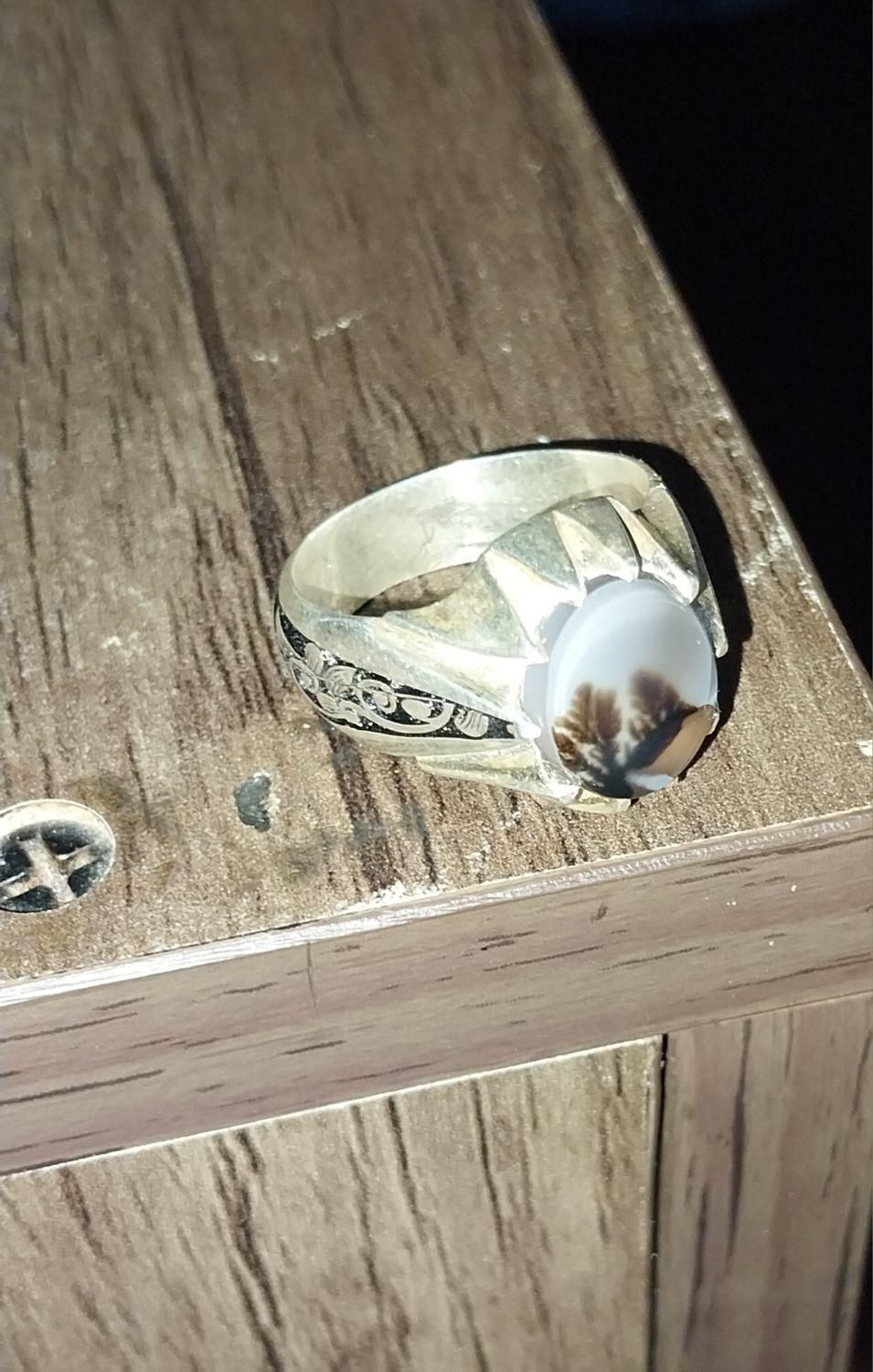 یاقوت برمه نقره مهردار رکاب جوندار قلمه زنی|جواهرات|کوهسار (البرز), |دیوار