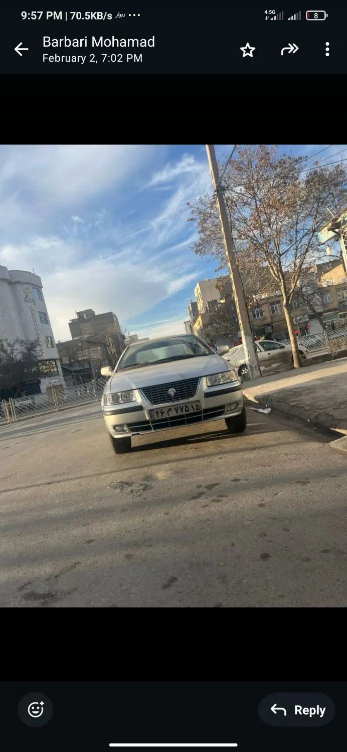 سواری سمند lx مدل 87|خودرو سواری و وانت|مشهد, طرق|دیوار