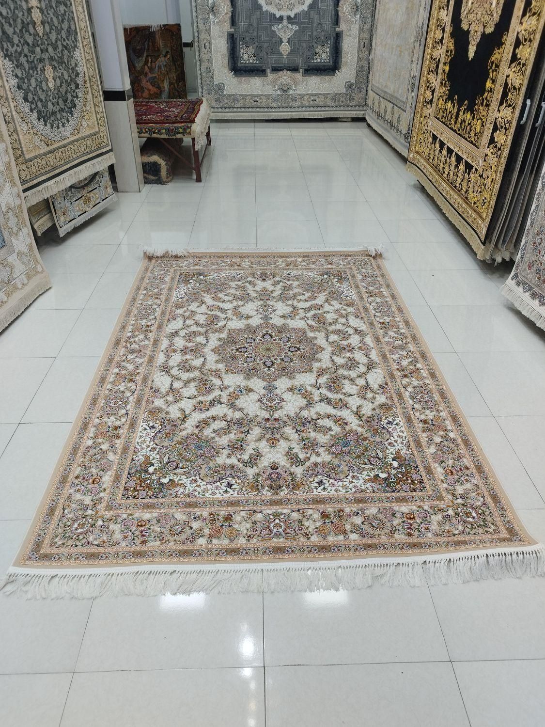 فرش 1200شانه طرح دستبافت با اقساط 12 ماهه|فرش|مشگین شهر, |دیوار