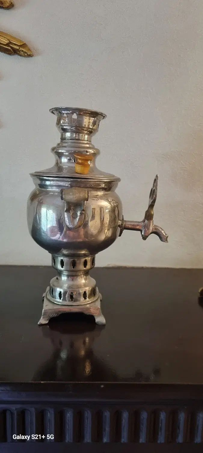 سماور ورشو کوچک|کلکسیون اشیاء عتیقه|تهران, سید خندان (جلفا)|دیوار