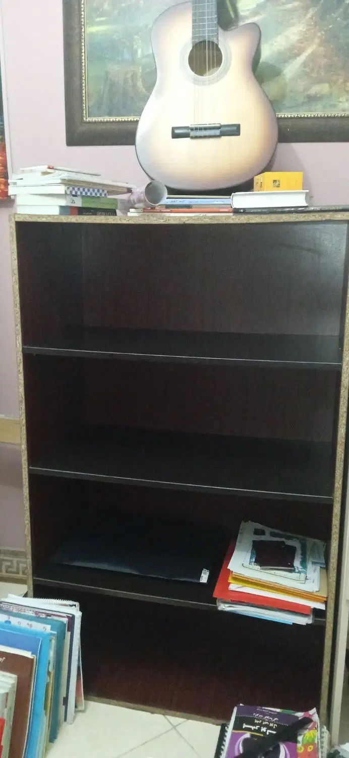 کتابخانه|کتابخانه، شلف، قفسه‌های دیواری|کرج, گلشهر|دیوار