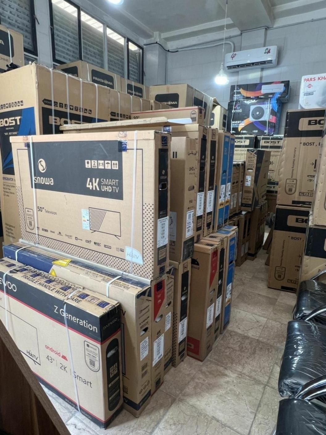 تلوزیون هوشمند سام ۴۳ ۵۰ ۵۵ اینچ اندروید|تلویزیون و پروژکتور|تهران, بازار|دیوار