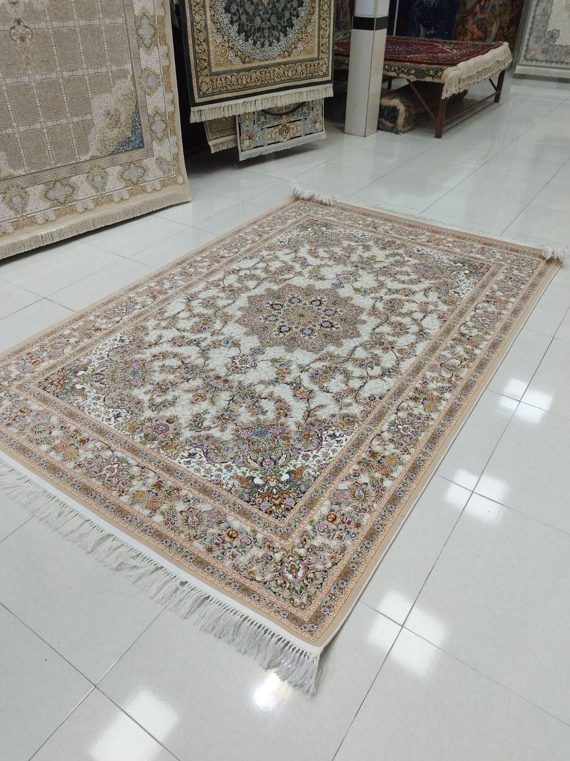 فرش 1200شانه طرح دستبافت با اقساط 12 ماهه|فرش|مشگین شهر, |دیوار