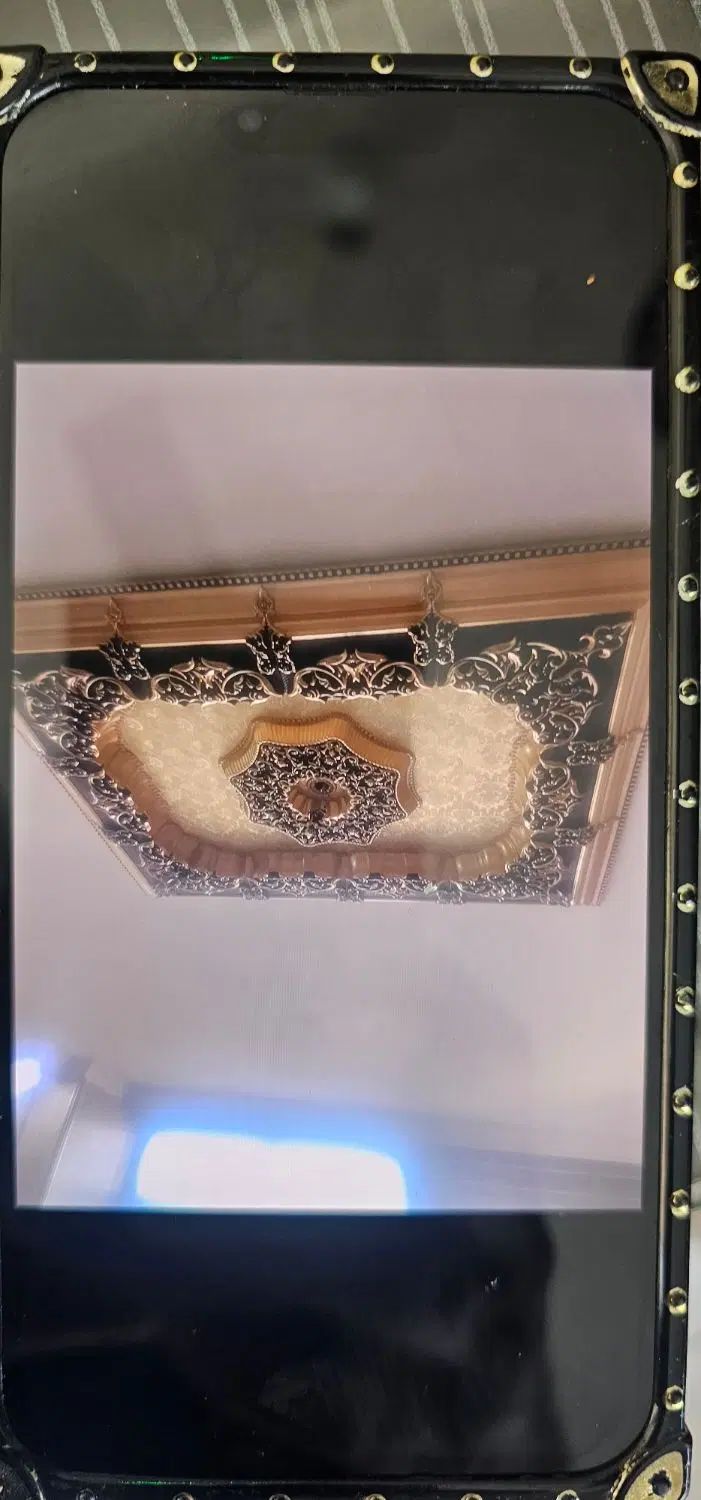 دور لوستری و لوستر استیل ۱۲ و ۲۴ شاخه|لوستر و چراغ آویز|اصفهان, آبشار|دیوار