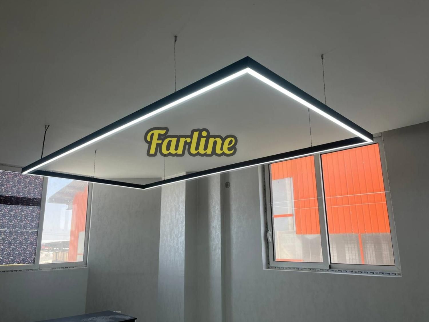 تولید کننده انواع لاین نوری روکار توکار و آویز|لامپ و چراغ|اصفهان, شهرک کاوه|دیوار