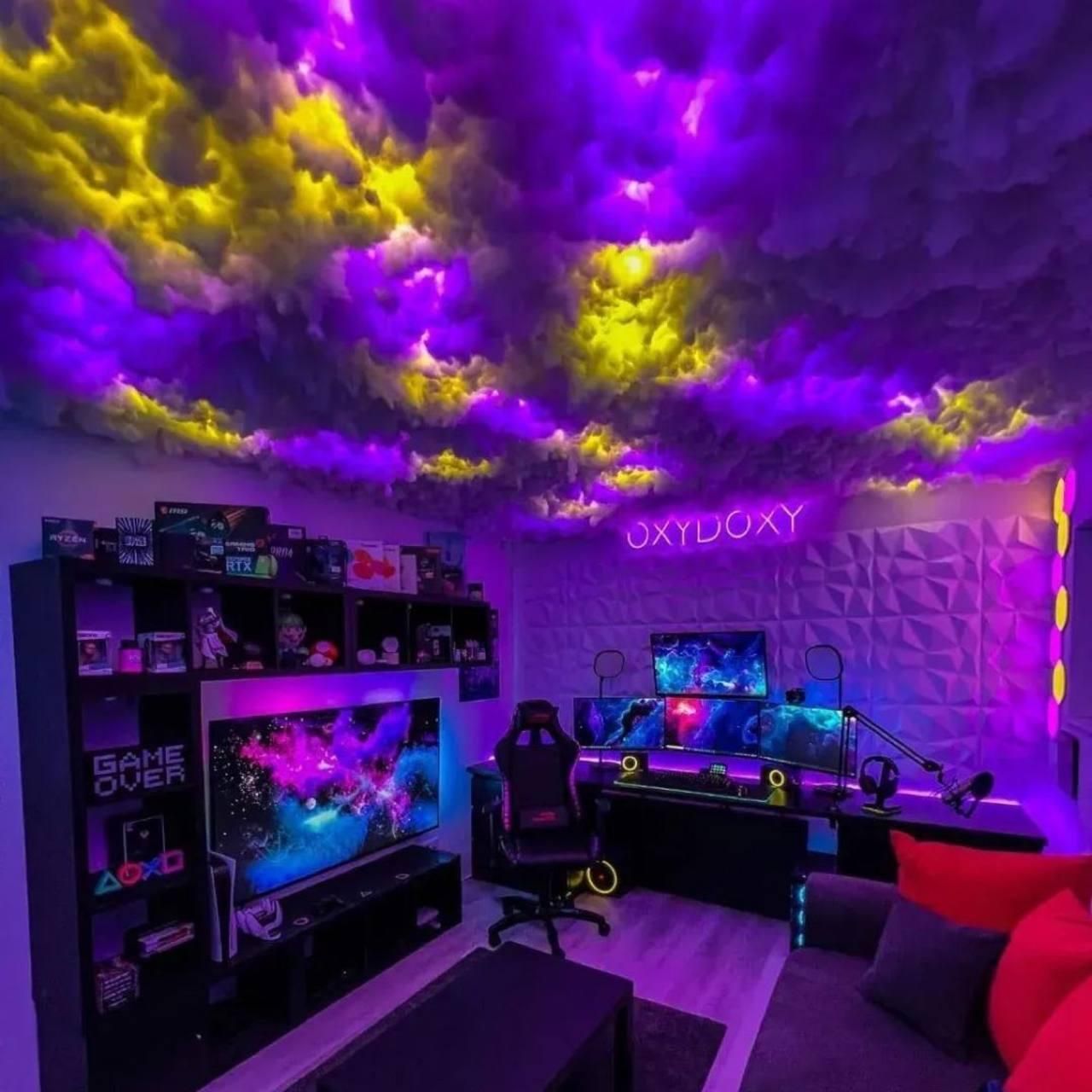 اجرای سقف ابری و نورپردازی|ریسه و چراغ تزئینی|قم, پردیسان|دیوار