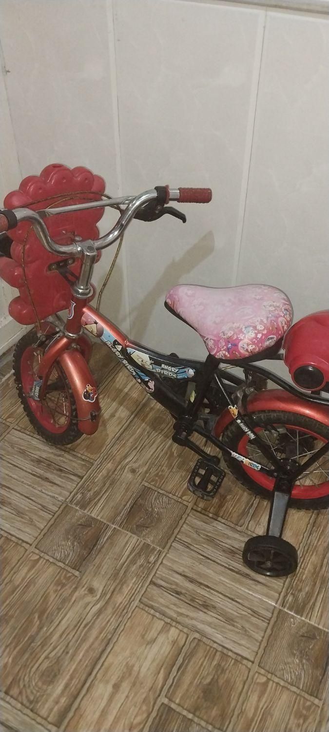 دوچرخه نو سایز 12 کاملا سالم و تمیز|دوچرخه، اسکیت، اسکوتر|نیشابور, مازول|دیوار