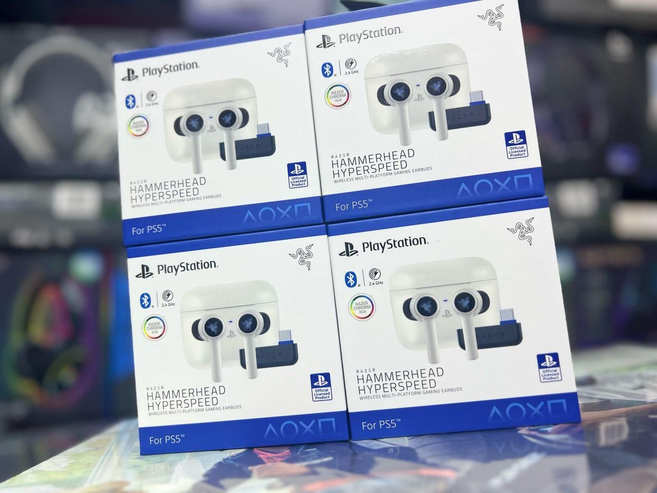 ایرپاد بیسیم Razer Hammerhead مخصوص PS5|پخشکننده همراه|قم, ارم|دیوار