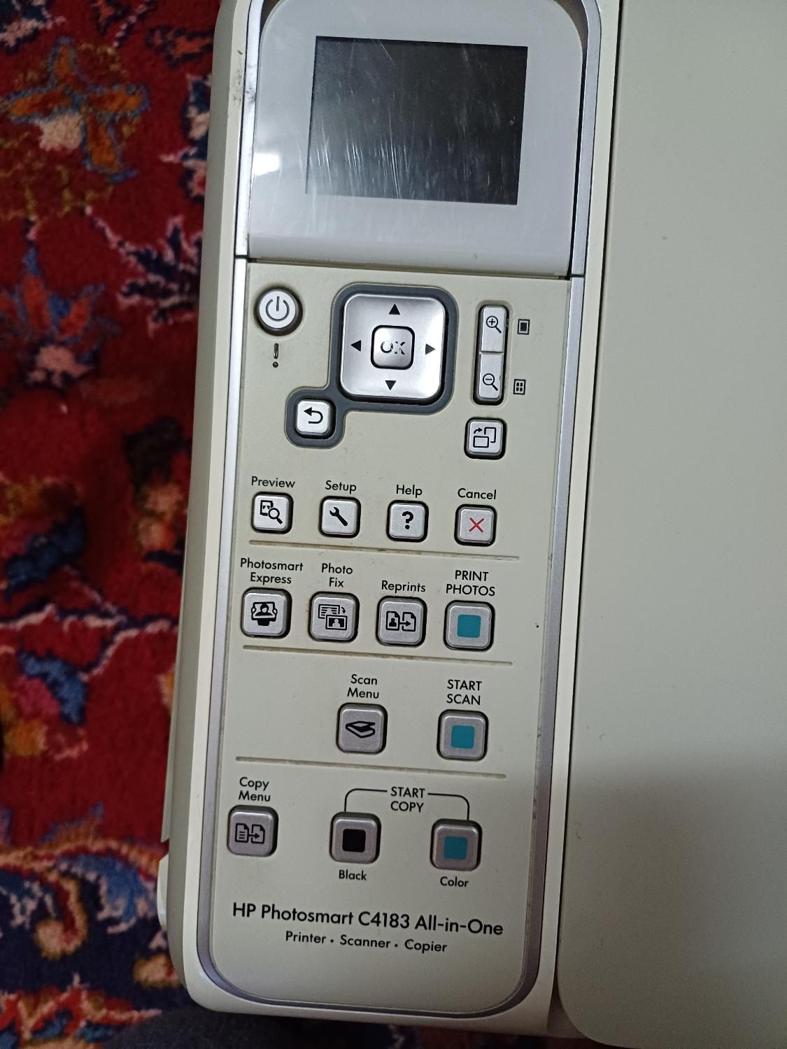 پرینتر رنگی و سیاه سفید و اسکنر HP مدل C4183|پرینتر، اسکنر، کپی، فکس|تهران, گلچین|دیوار