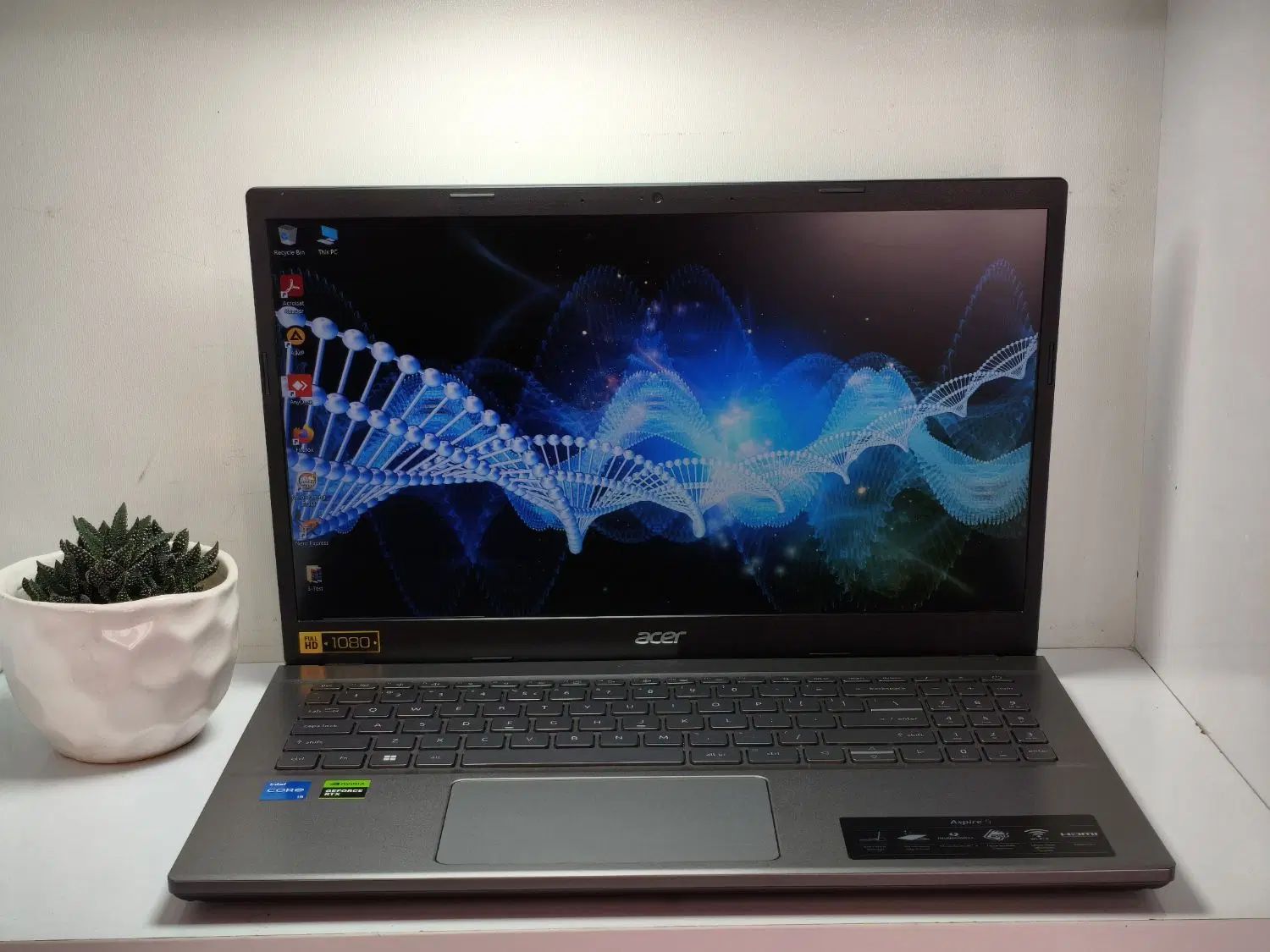 دستگاه ACER کم کار گرافیک RTX 2050 رم 20|رایانه همراه|مشهد, امام خمینی|دیوار
