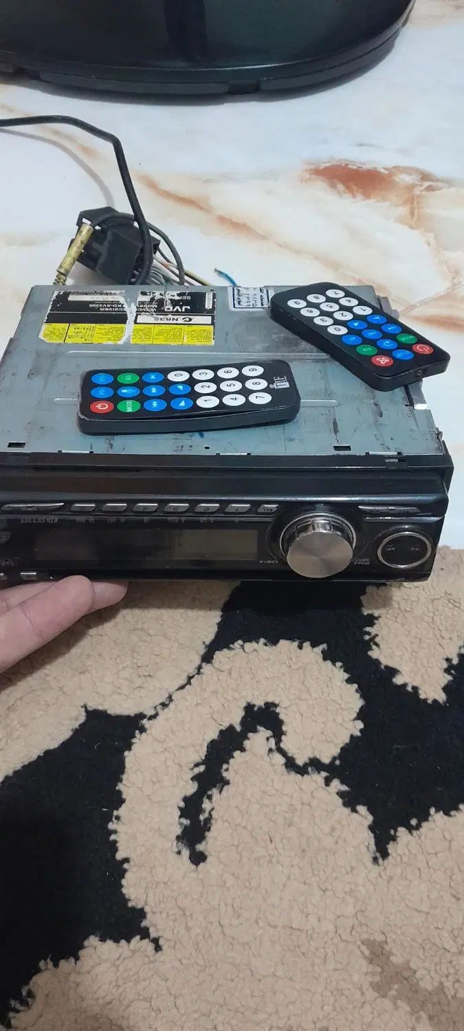 ضبط jvc دی ودی و فلش و بلوتوث دار|قطعات یدکی و لوازم جانبی|مشهد, شیرودی|دیوار