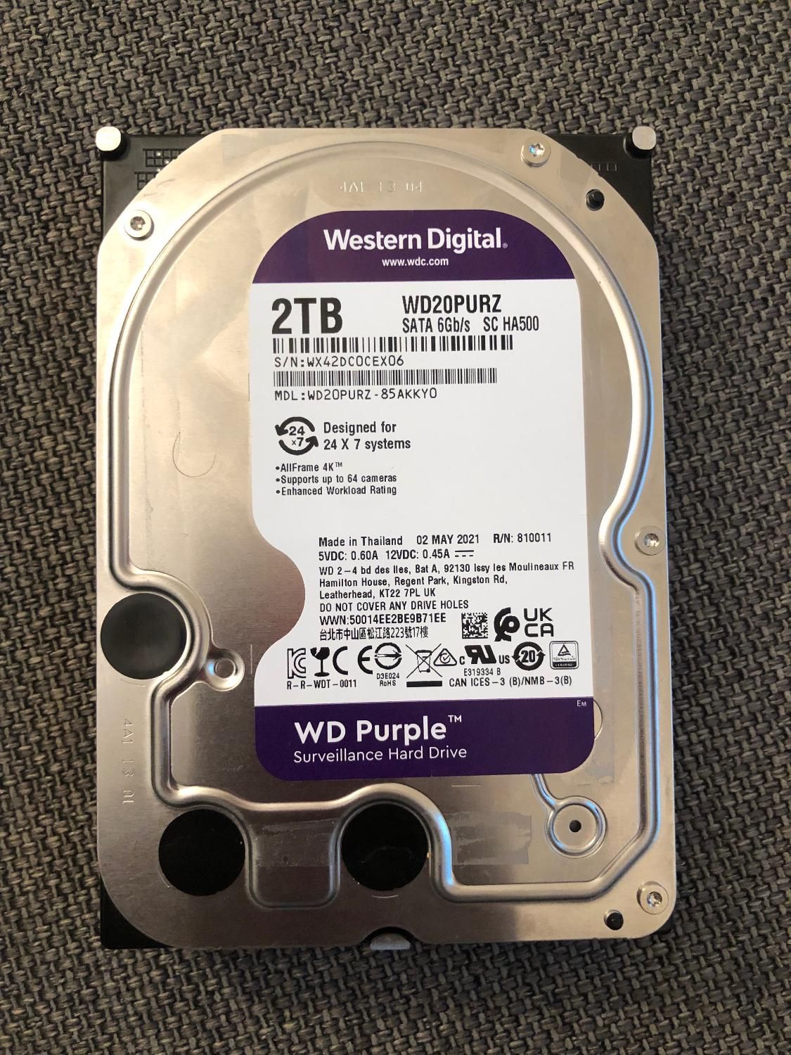 هارد دو ‌‌‌ترا اصلwestern digital|قطعات و لوازم جانبی رایانه|تهران, زعفرانیه|دیوار