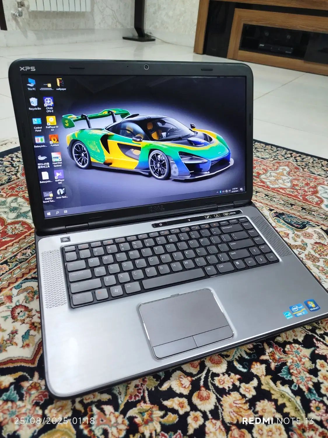 لپتاپ قدرتمند و گرافیک دار هشت هسته ای dell xps|رایانه همراه|شیراز, تحویلی|دیوار