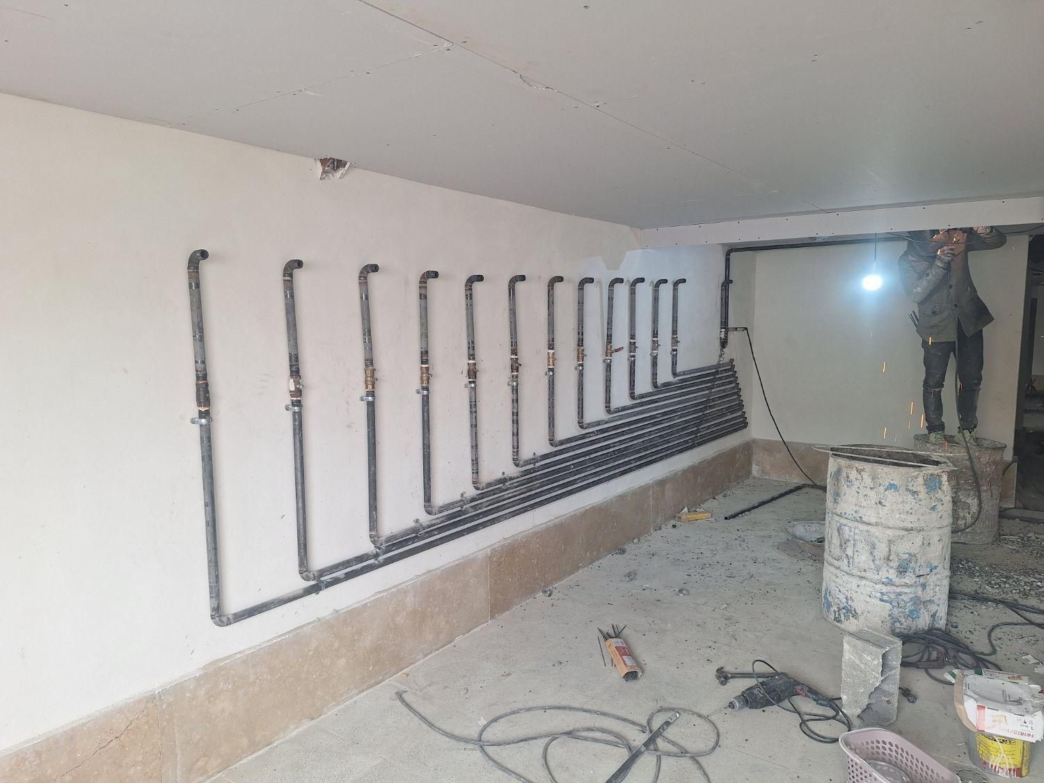 اجرای لوله کشی گاز باتاییده نظام مهندسی|خدمات پیشه و مهارت|دماوند, گیلاوند|دیوار