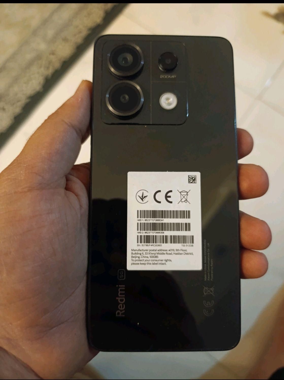 note 13 pro 5g|موبایل|شیراز, شهرک بهشتی|دیوار