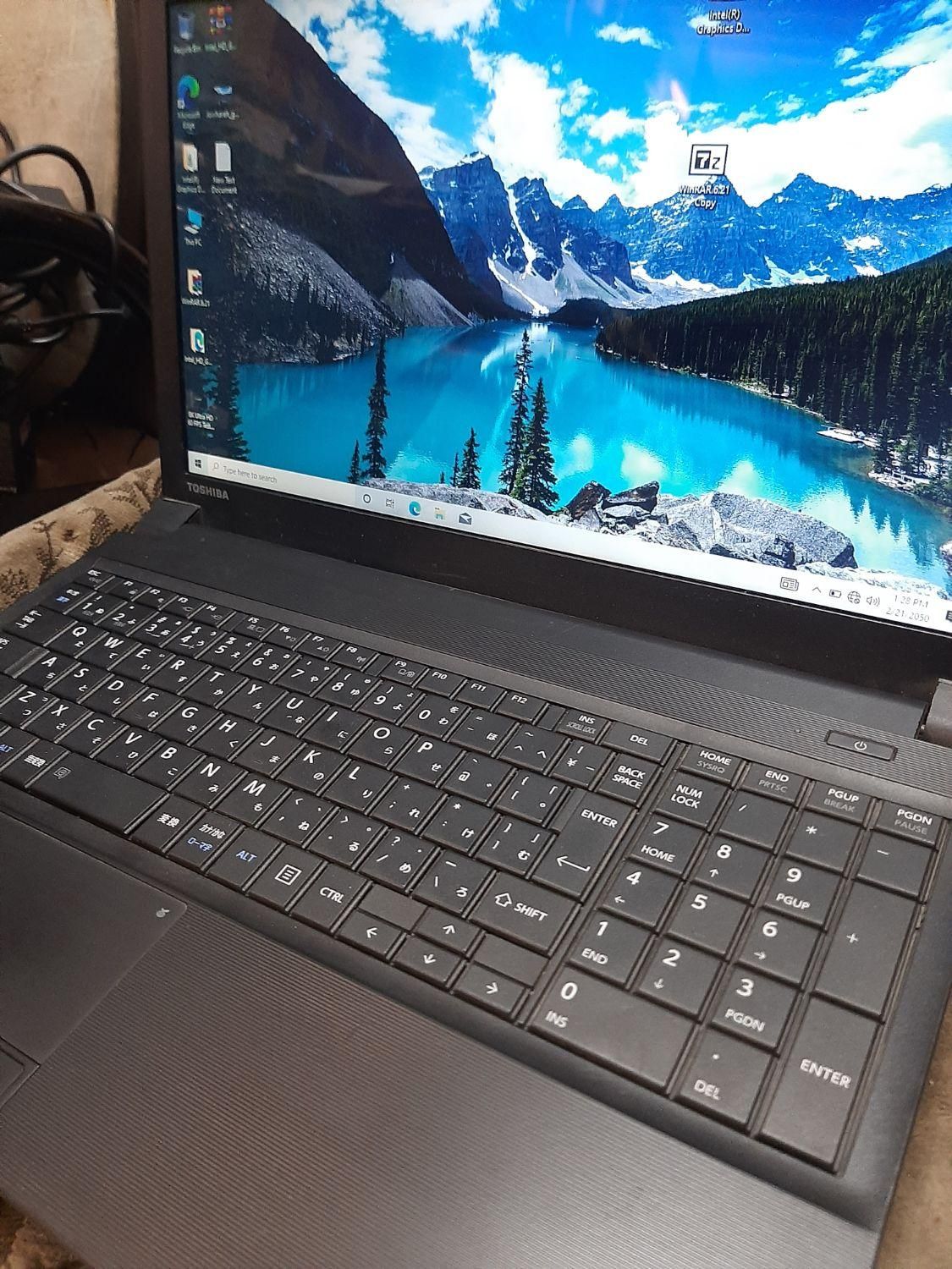 لپ تاپ بسیار تمیز نسل4 Toshiba|رایانه همراه|اصفهان, مسجد مصلی|دیوار