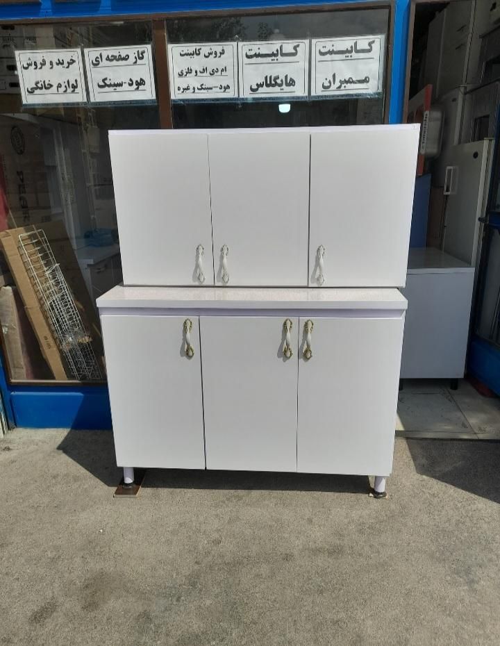 کابینت بدنه فلزی درب چوبی|مصالح و تجهیزات ساختمان|همدان, |دیوار
