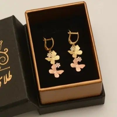 گوشواره طلا ۱۸ عیار|جواهرات|مشهد, انقلاب|دیوار