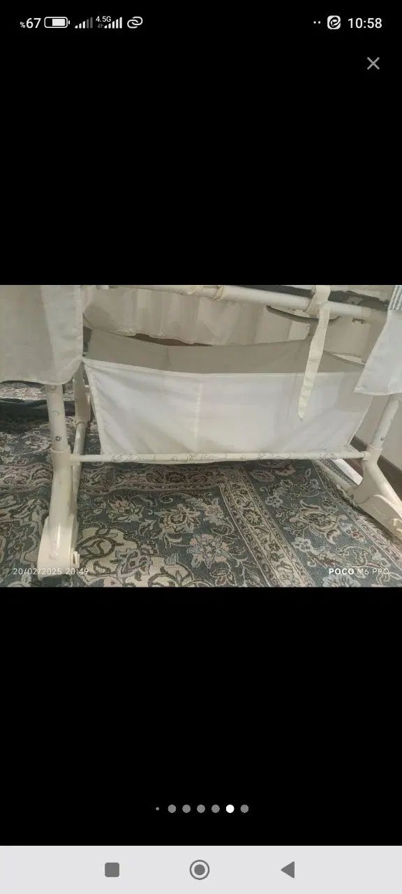 تخت نوزادتمیز و کم کار|تخت و صندلی بچه|تهران, شکوفه|دیوار