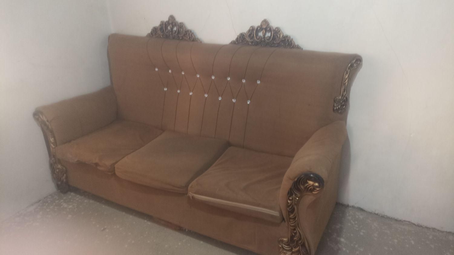 مبل7نفره وتخت وکمدکودک میزتلفن|مبلمان خانگی و میز عسلی|مریوان, |دیوار